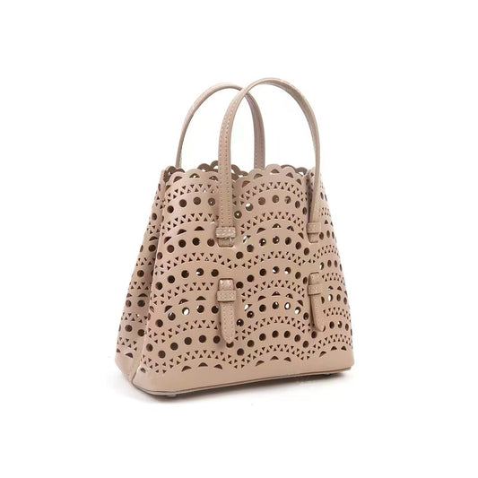 Sac à main en cuir de vachette pour femme, sac à bandoulière simple, petit sac fourre-tout, panier à légumes, fleur sculptée creuse, vague de qualité supérieure