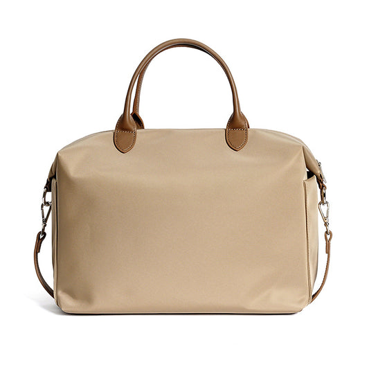 Sac à main en tissu nylon imperméable, sac de rangement à main, sac de voyage d'affaires, sac à bandoulière de grande capacité, sac de voyage court